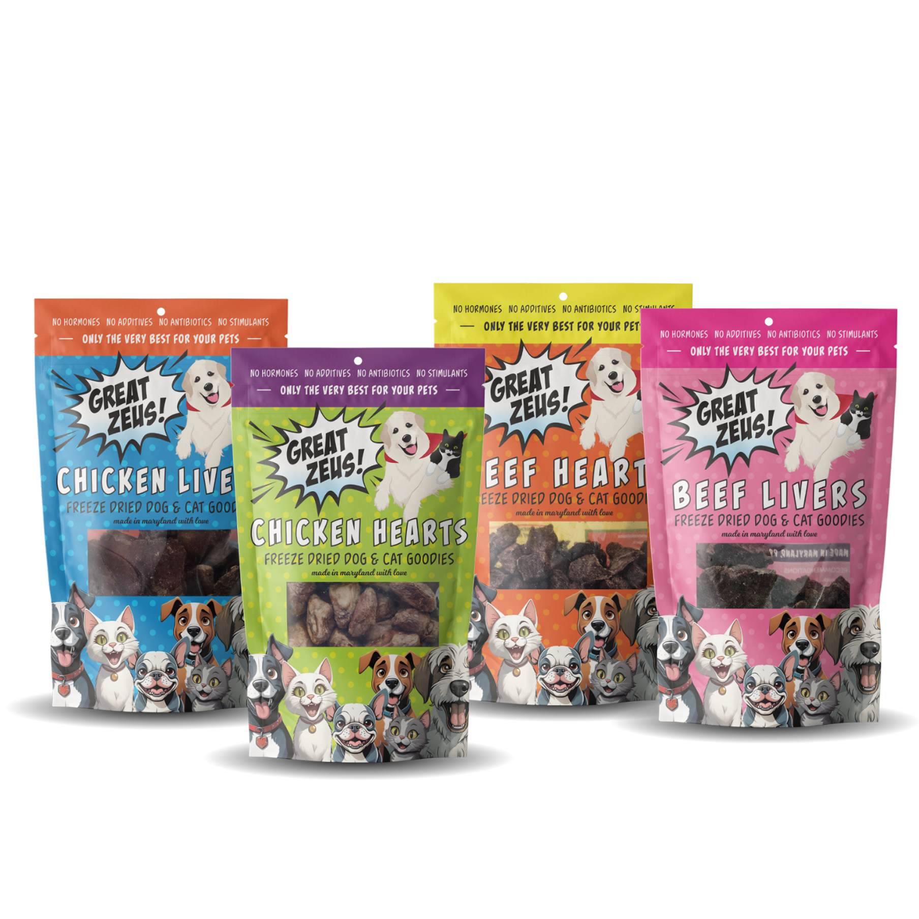 All-Natural Treats for Pets | Shop All Products | Great Zeus – Great ...